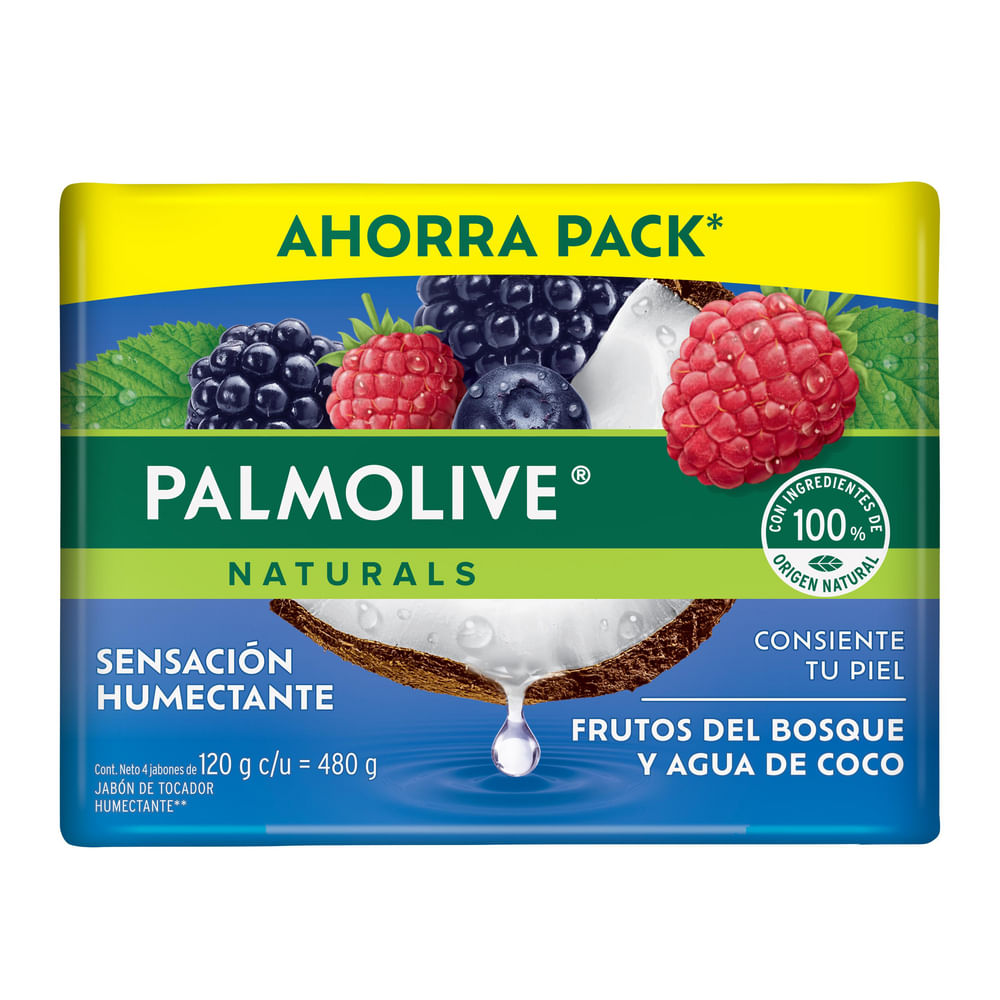 Jabón Pastilla Nutrición Revitalizante Palmolive 4 Pack
