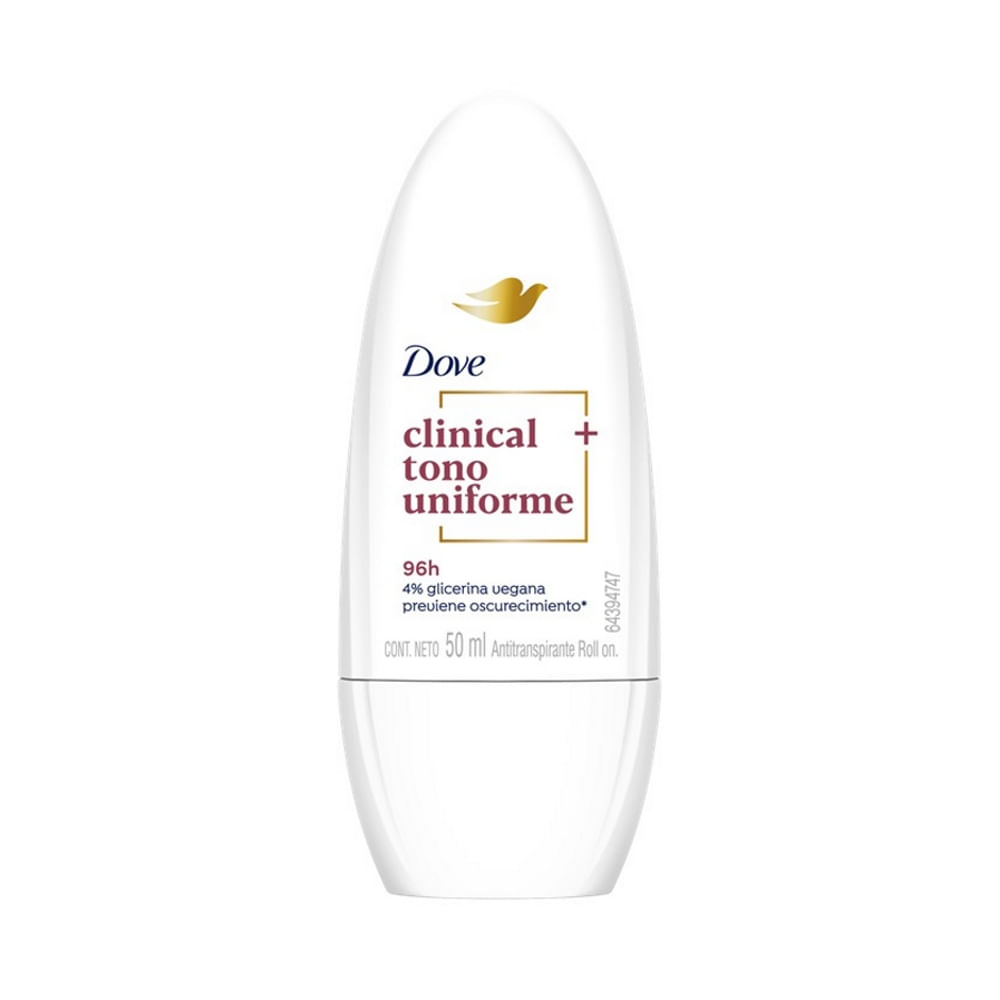 Desodorante Dama Clinical Tono Uniforme Dove Barra