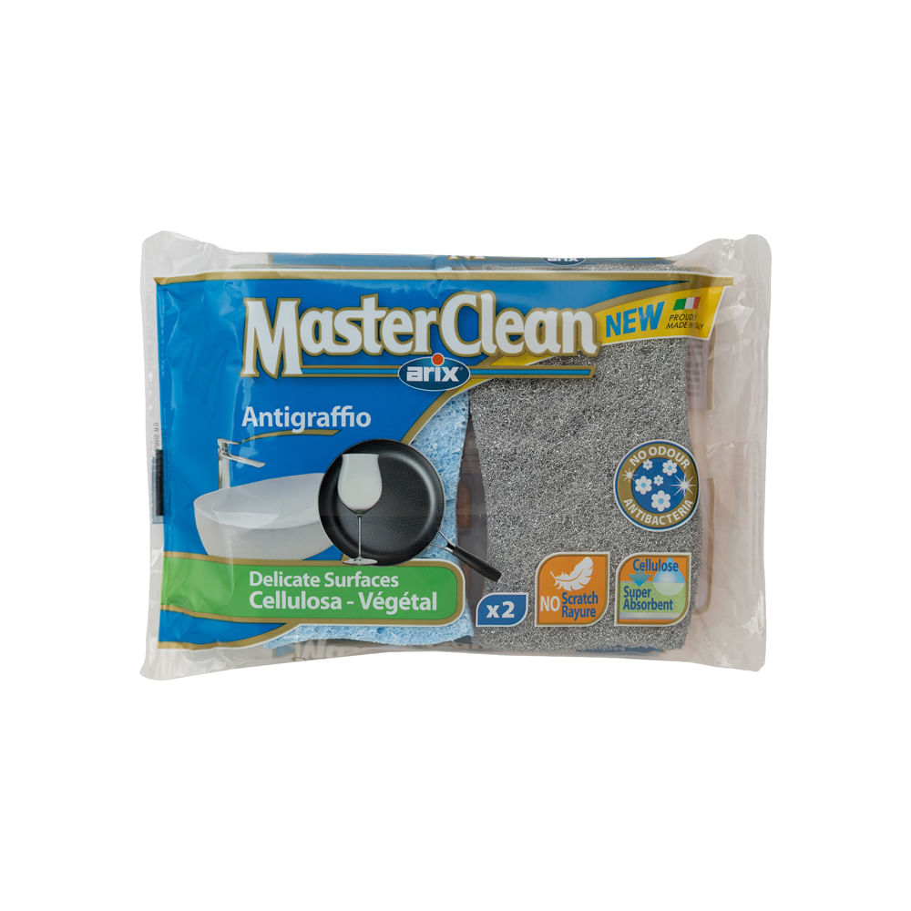 Esponja Celulosa Sin Rayas Master Clean