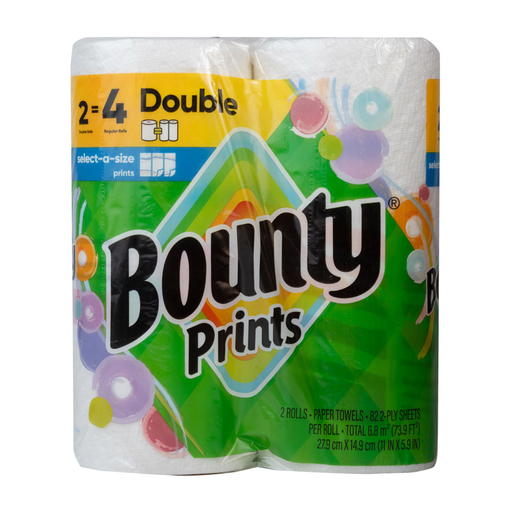 Mayordomo Doble Hoja Prints Bounty 82hjs.
