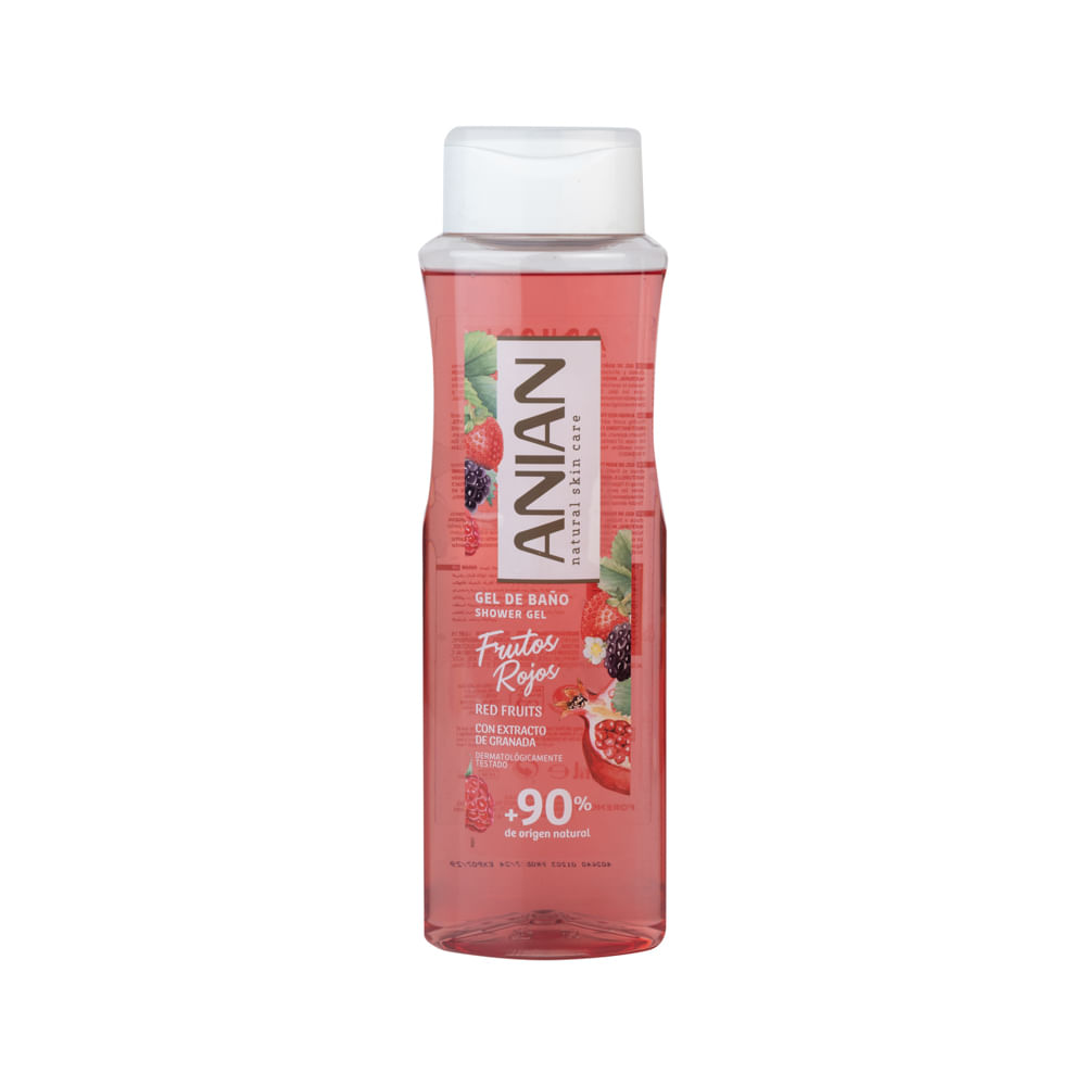 Gel Ducha Frutos Rojos Anian