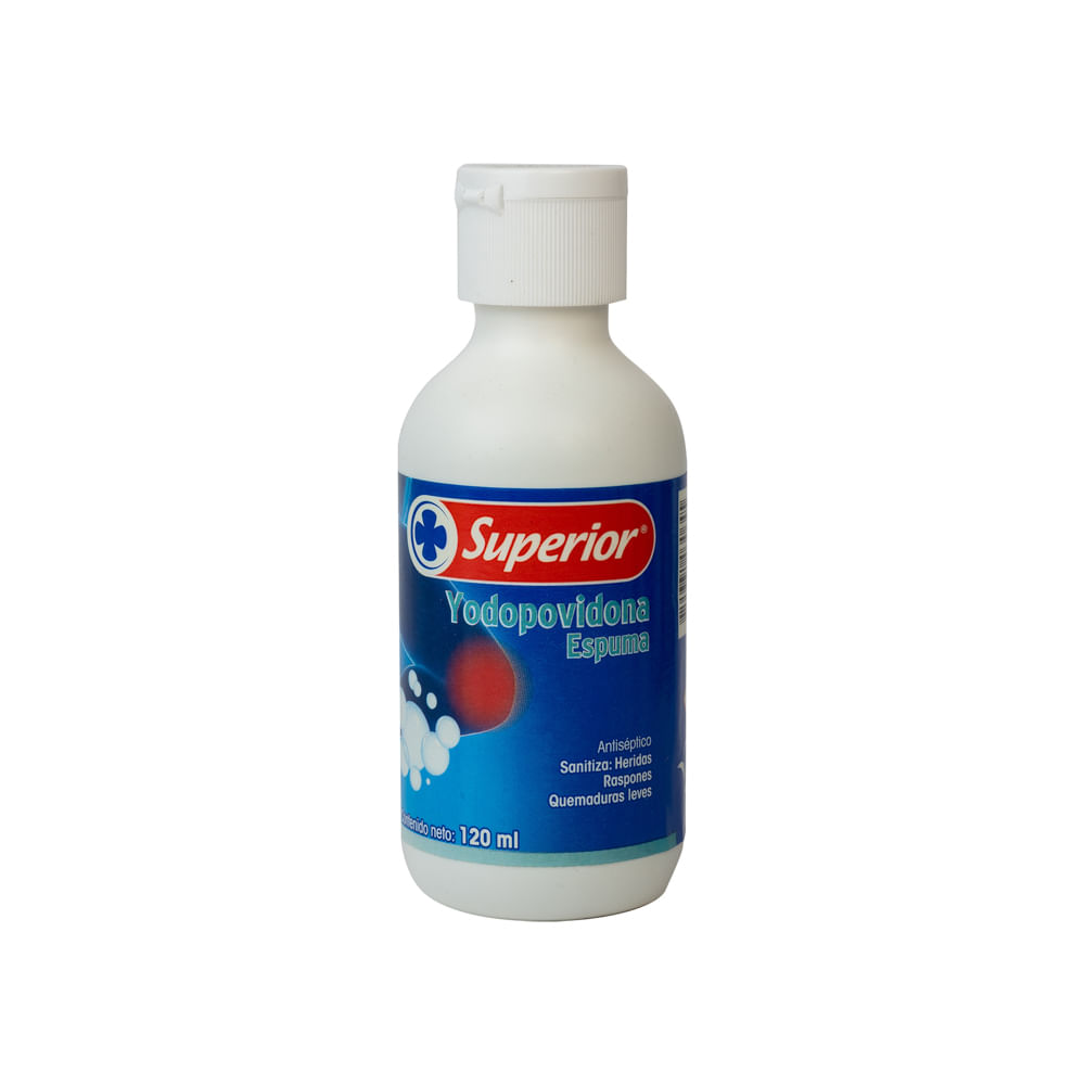 Yodoprovidona Espuma Para Quemadura Superior