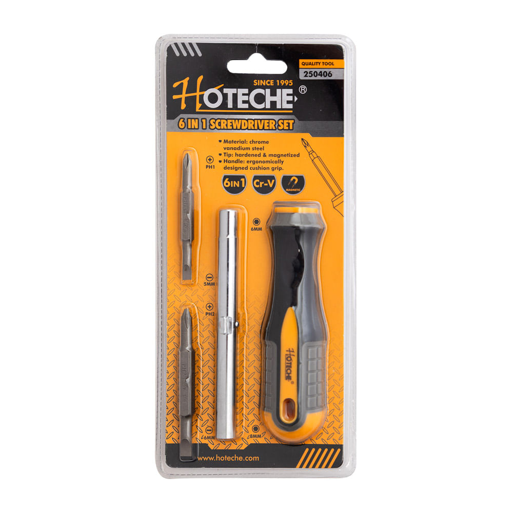 Desarmador 6 En 1 Hoteche