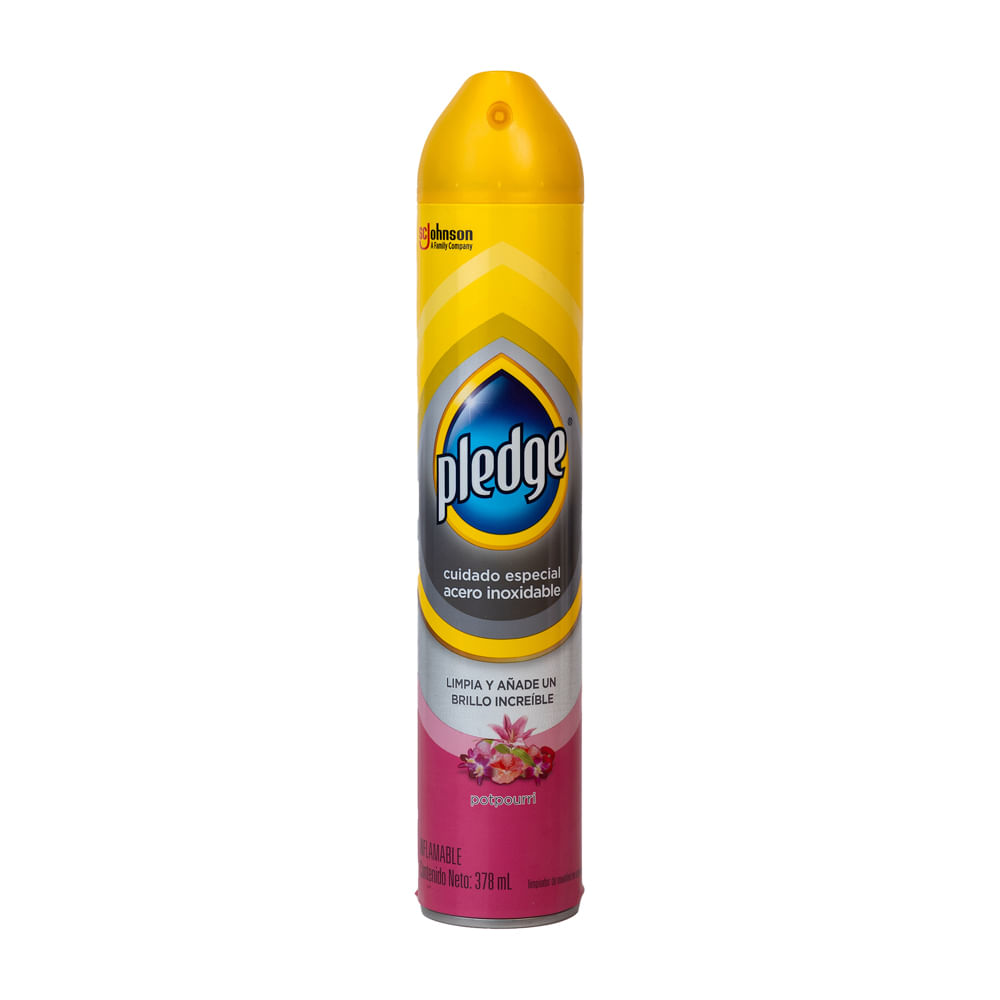 Limpiador Acero Inoxidable Potpourri Pledge