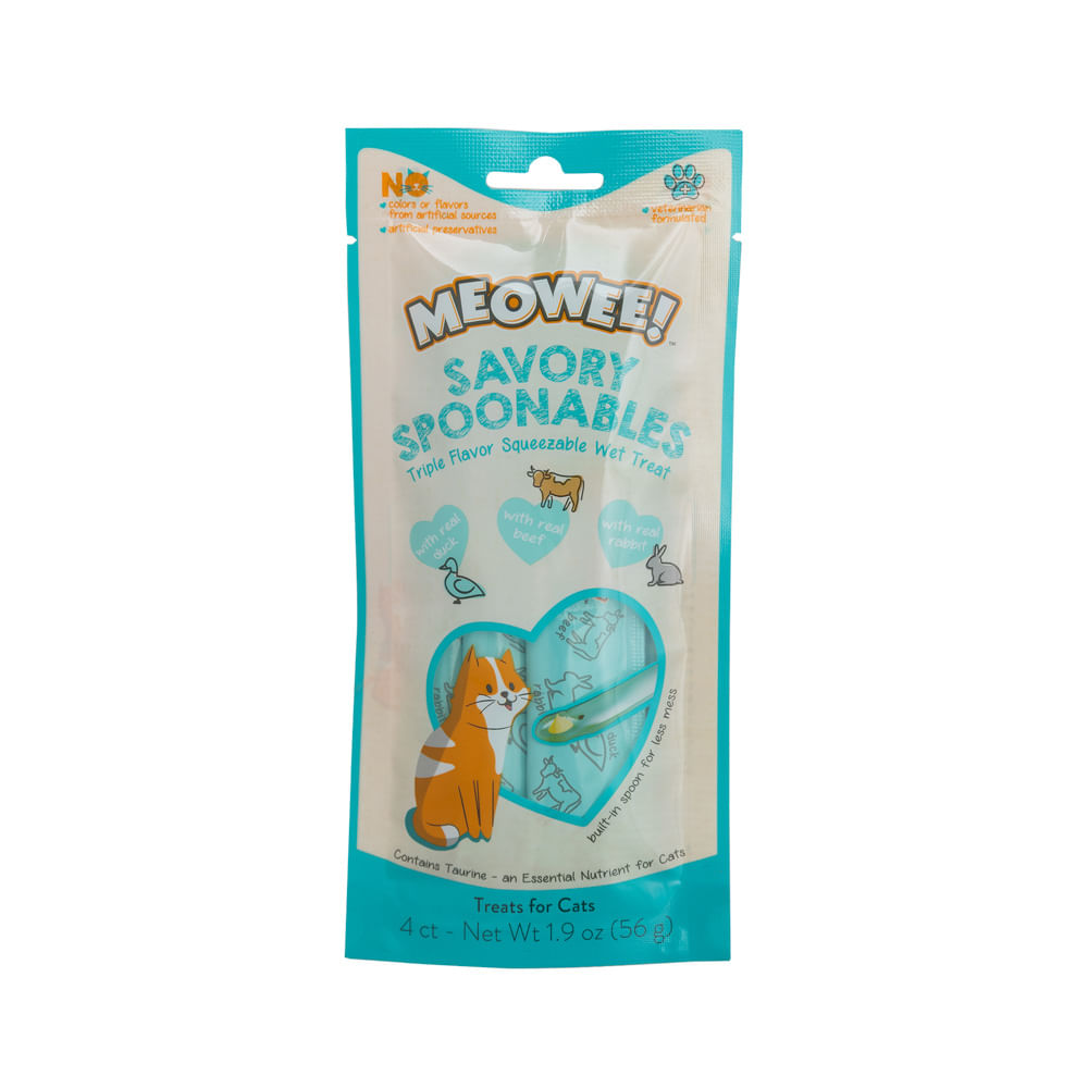 Snack Para Gato Res Pato Conejo Meowee