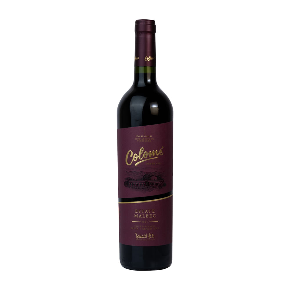 Vino Tinto Estate Malbec Colomé