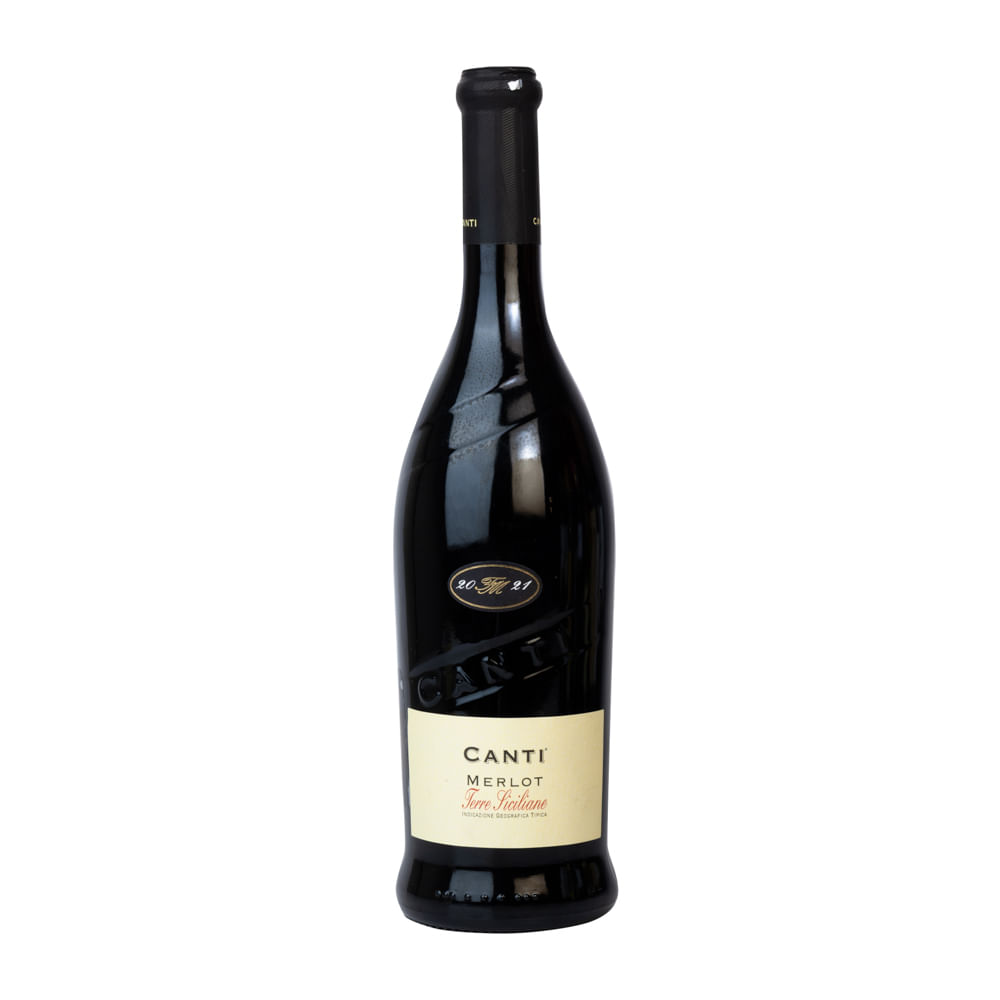 Vino Tinto Merlot Canti