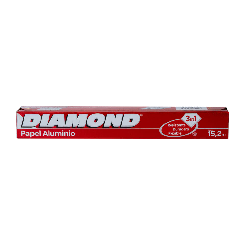 Papel Aluminio 3 En 1 Diamond