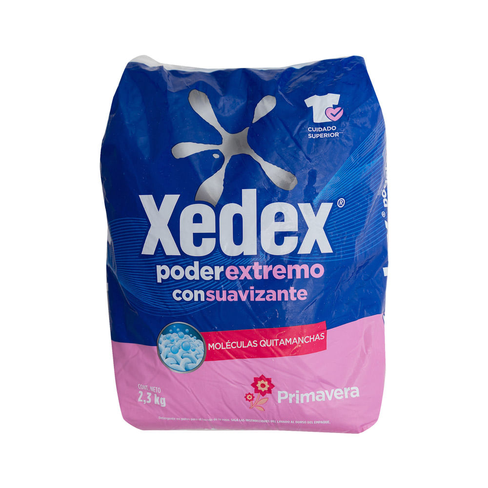 Detergente Polvo Con Suavizante Primavera Xedex