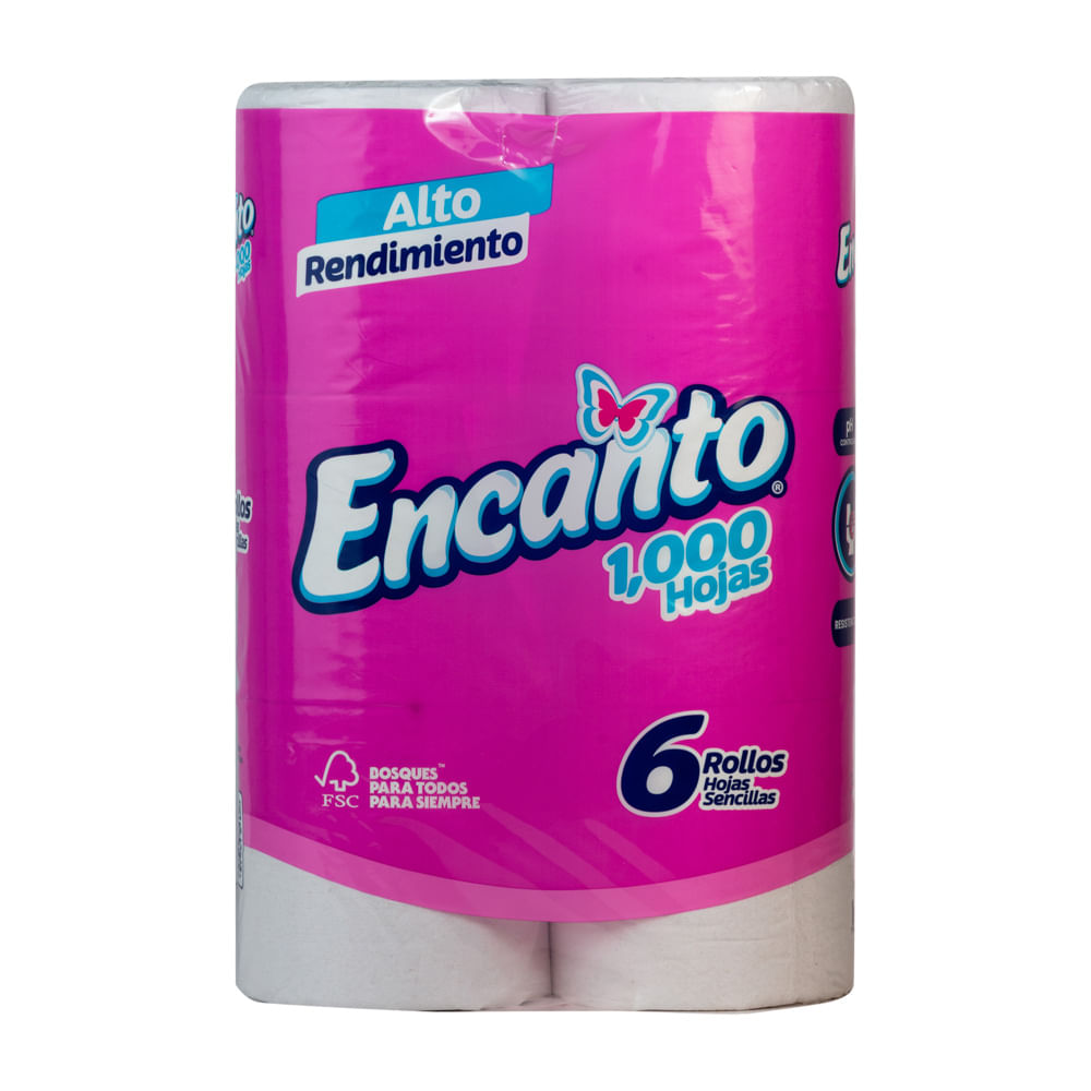 Papel Higiénico 1000 Hojas Encanto