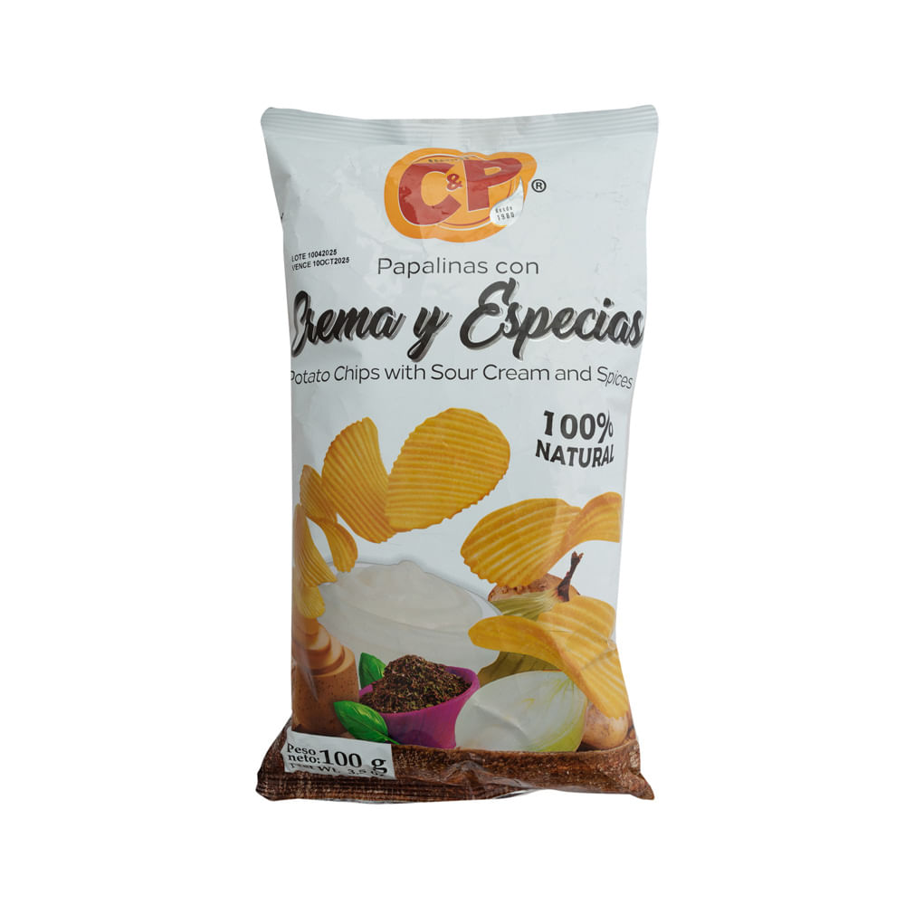 Papalinas Crema y Especias C&P