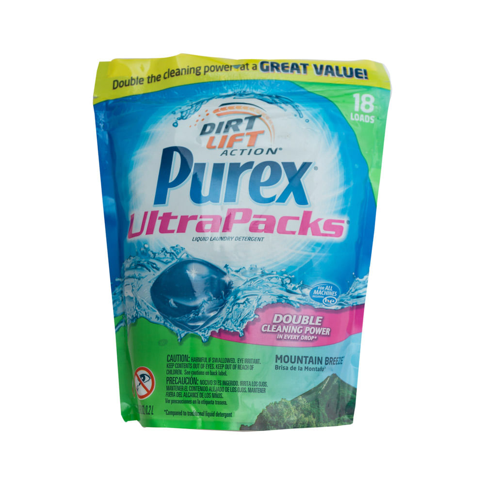 Detergente Líquido Pods Brisa De Montaña Purex