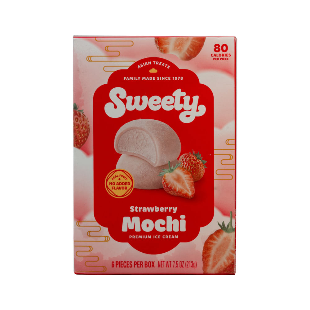 Helado Mochi Fresa Sweety