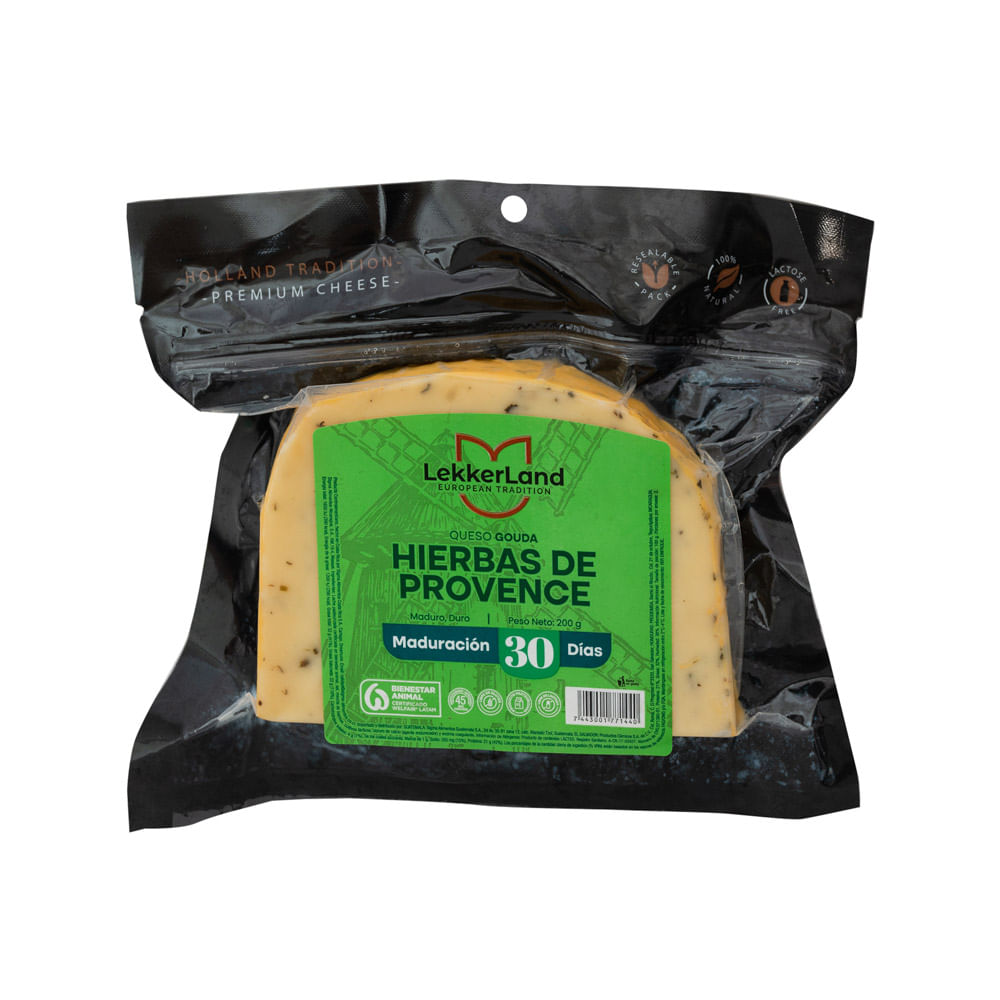 Queso Gouda Hiervas Lekkerland