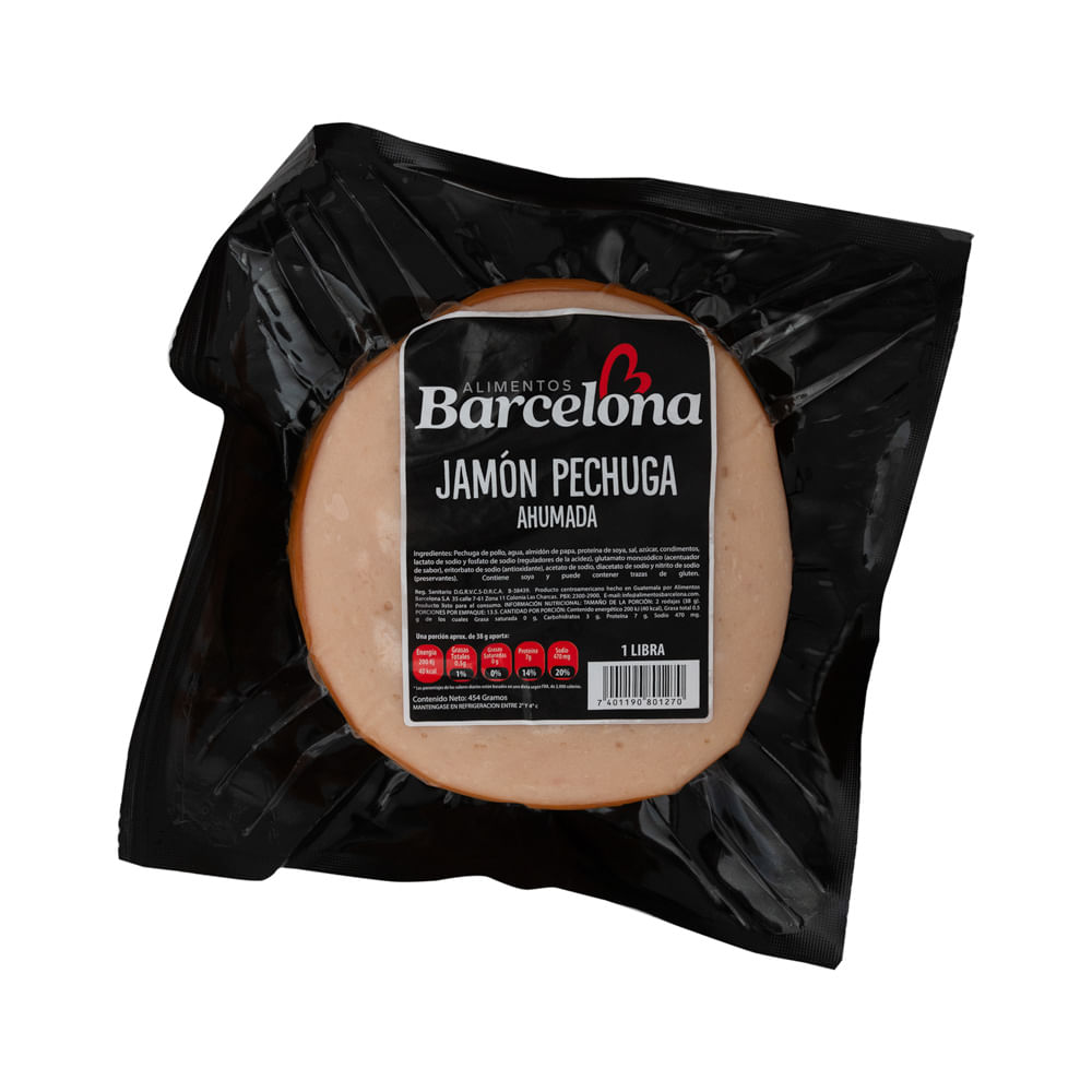 Jamon Pechuga Barcelona 1 Lb