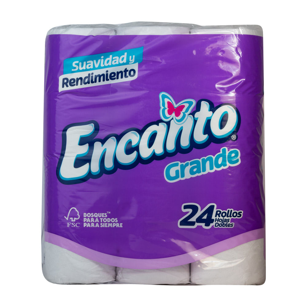 Papel Higiénico Doble Hoja Encanto