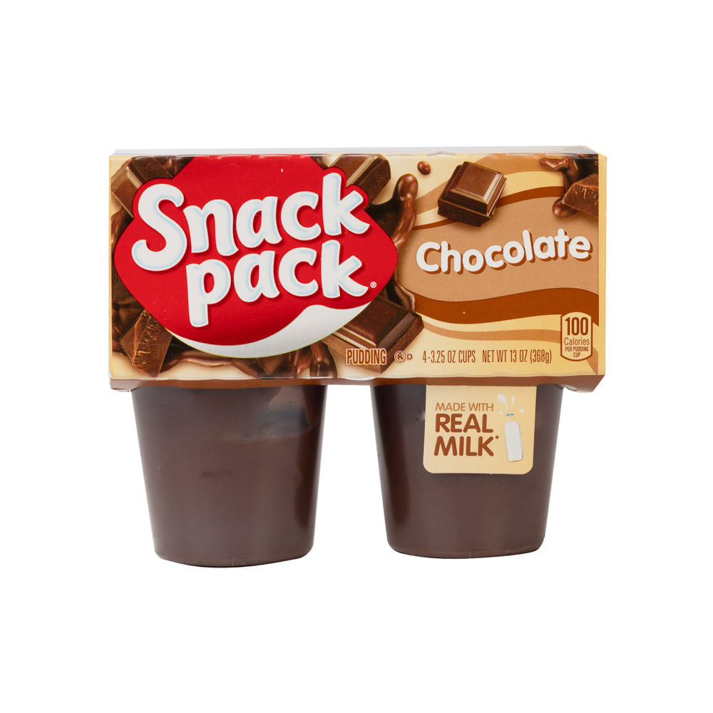 Pudin Chocolate Snack Pack 4 Pack