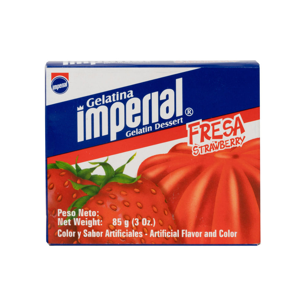 Gelatina Fresa Imperial