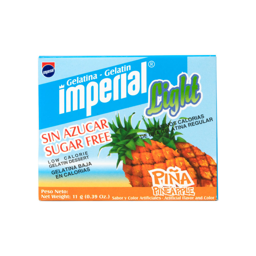 Gelatina Piña Light Imperial