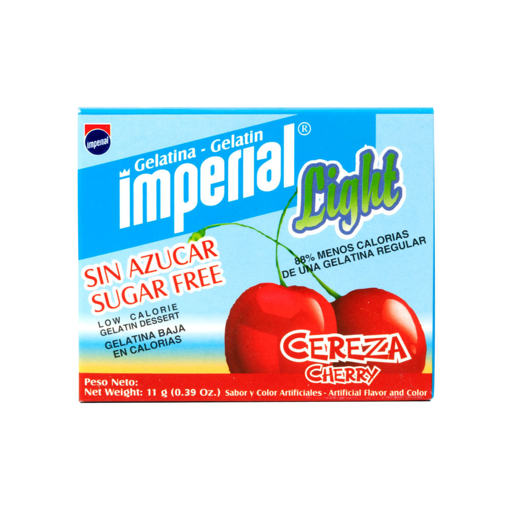Gelatina Cereza Light Imperial
