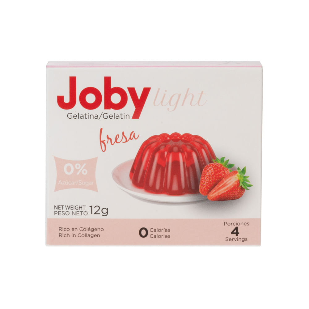 Gelatina Fresa Light Joby