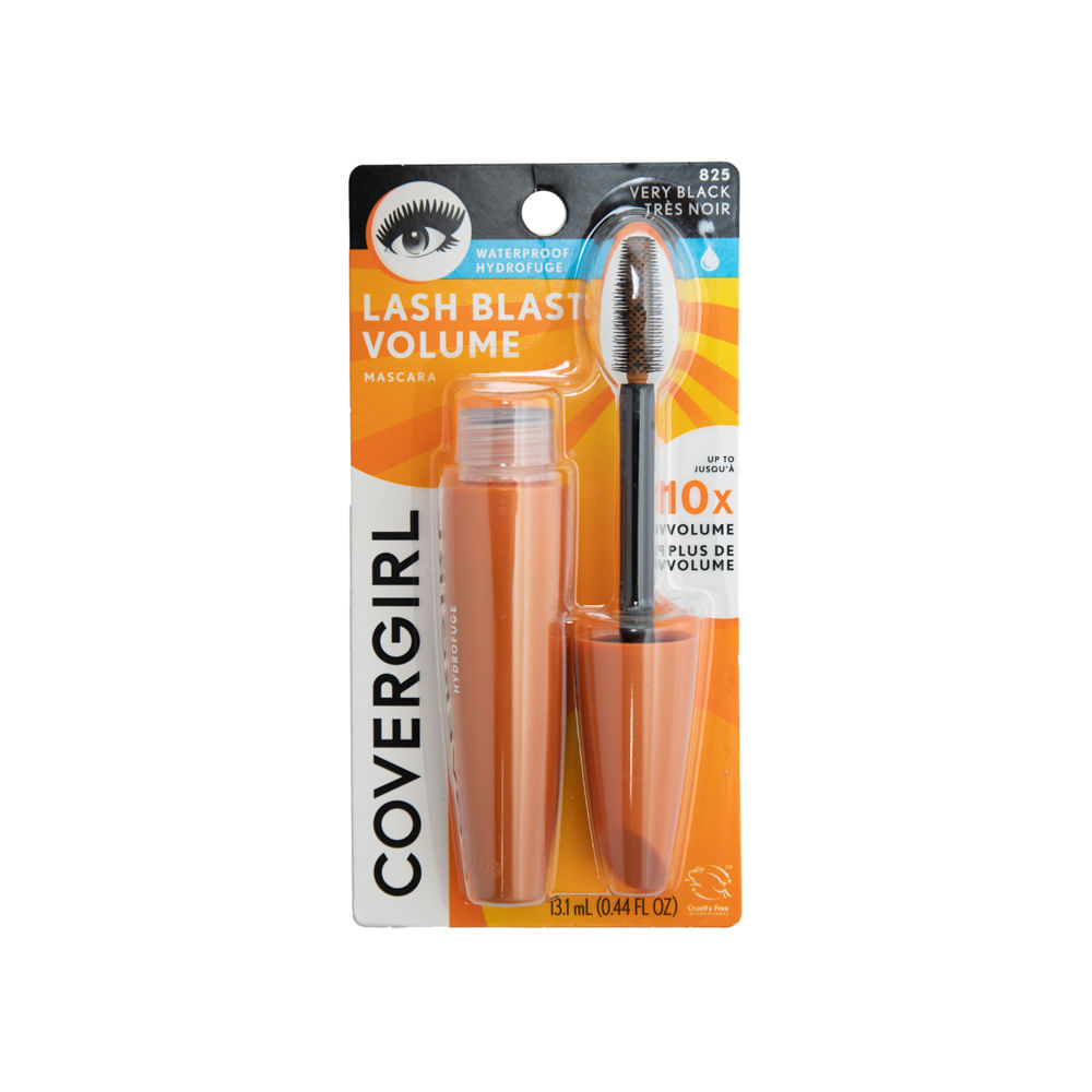 Mascara Pestañas Negro Volume Waterproof No.825 Cover Girl