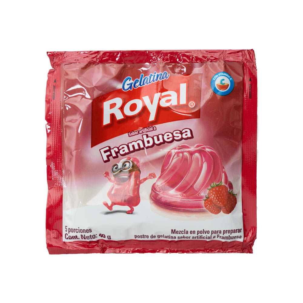 Gelatina Frambuesa Royal