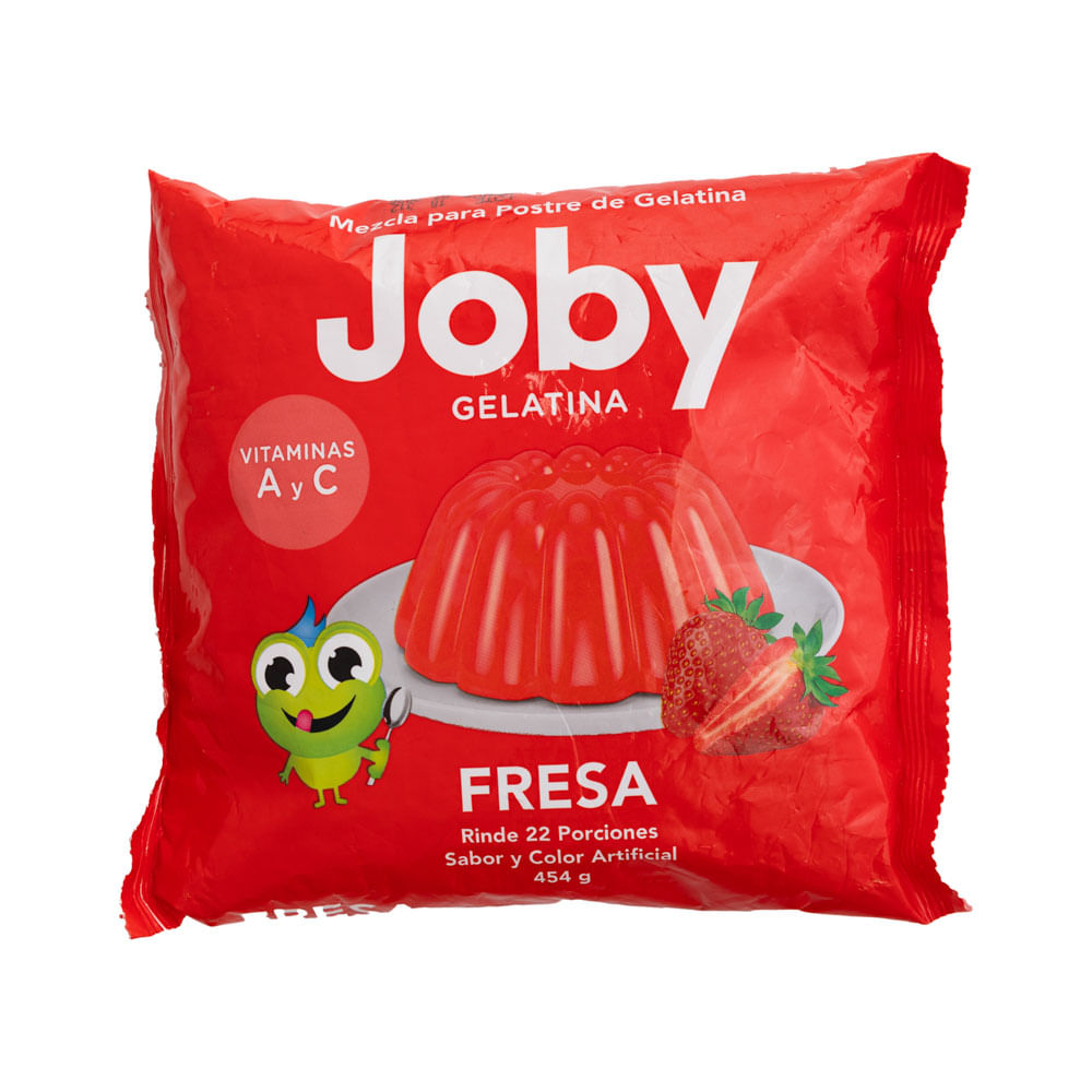 Gelatina Fresa Joby