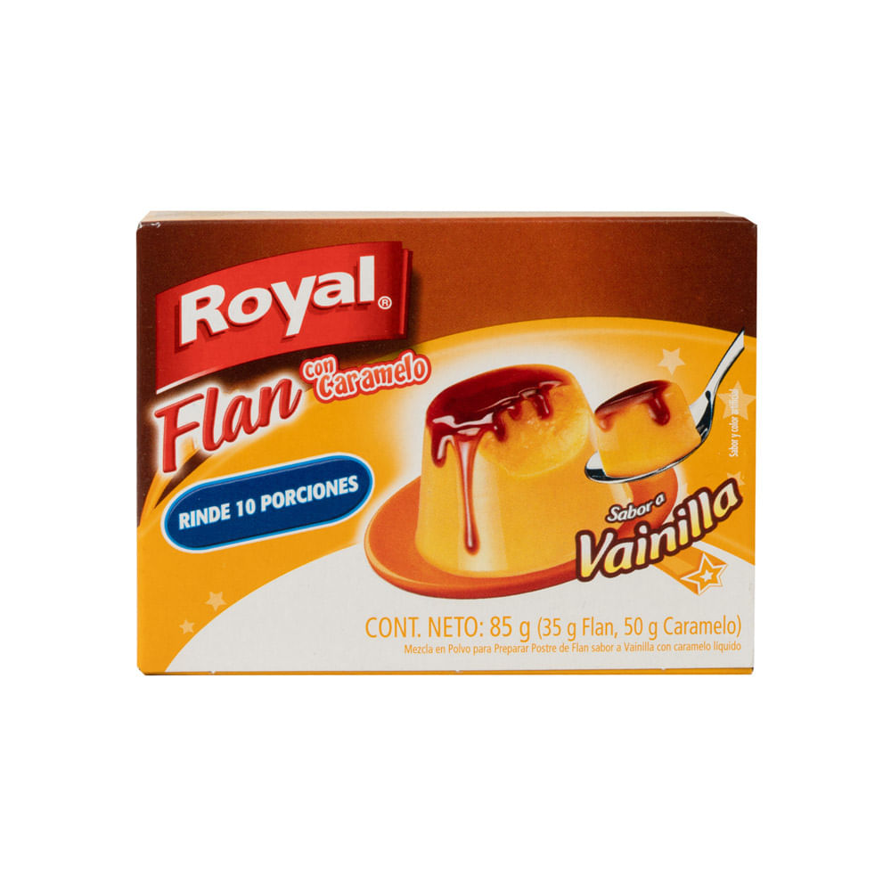 Flan Vainilla Caramelo Royal