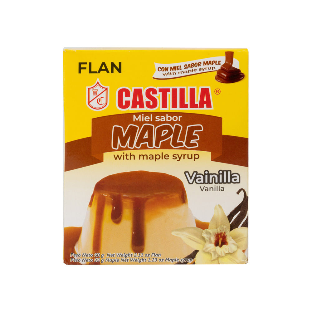 Flan Vainilla Caramelo Castilla