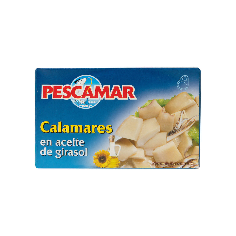 Calamares En Aceite Girasol Pescamar