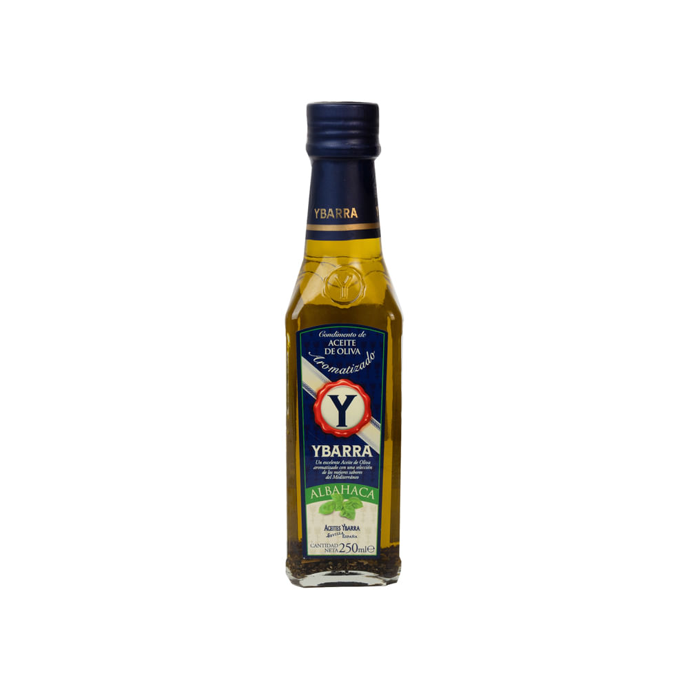 Aceite Oliva Con Albahaca Ybarra