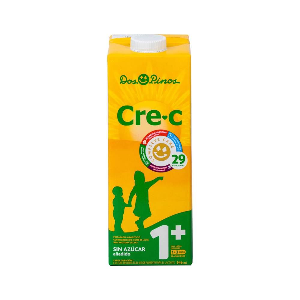 Leche UHT Entera Cre-C 1+ Dos Pinos