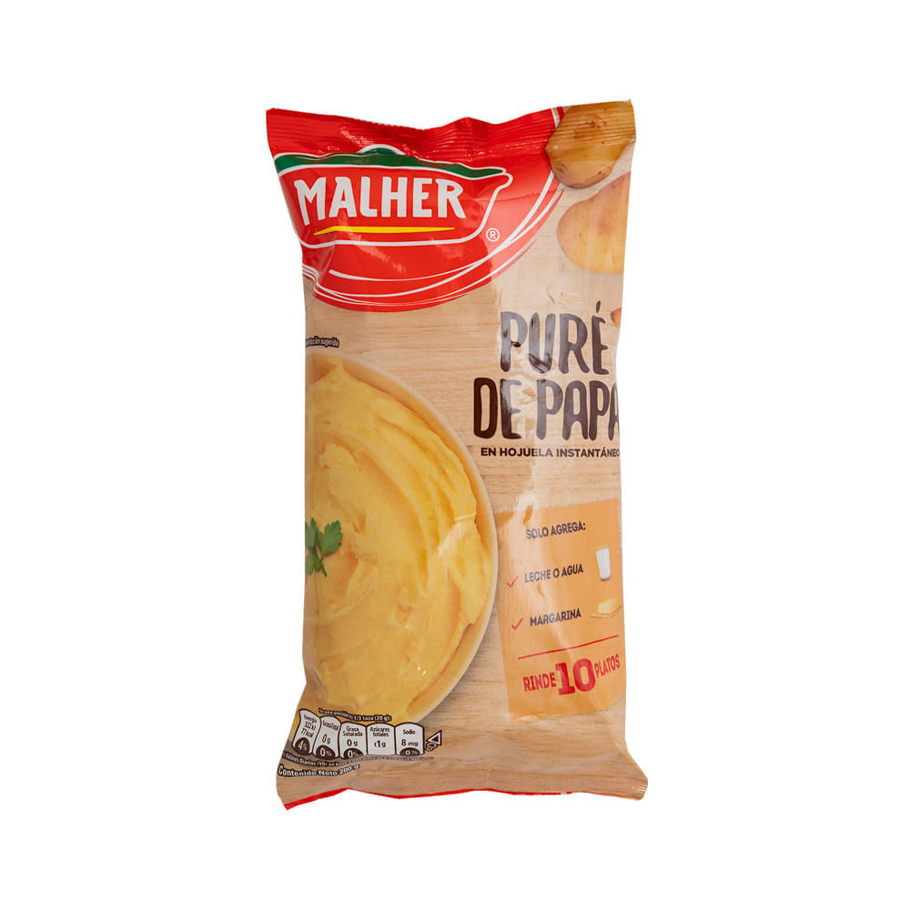 Puré Papa Malher