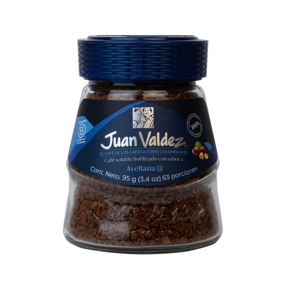 Café Instantáneo Avellanas Juan Valdez