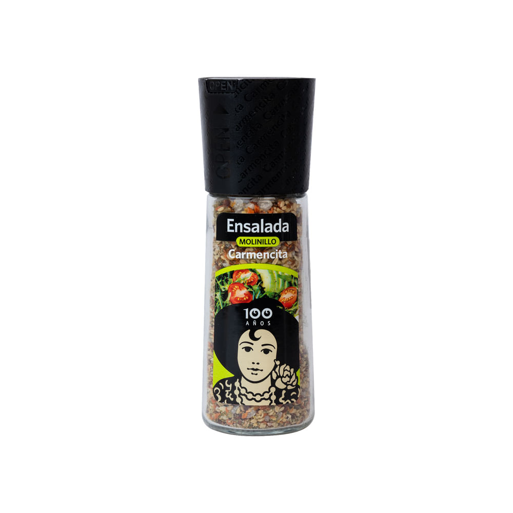 Sazonador Ensalada Vegan Sin Gluten Carmencita Frasco