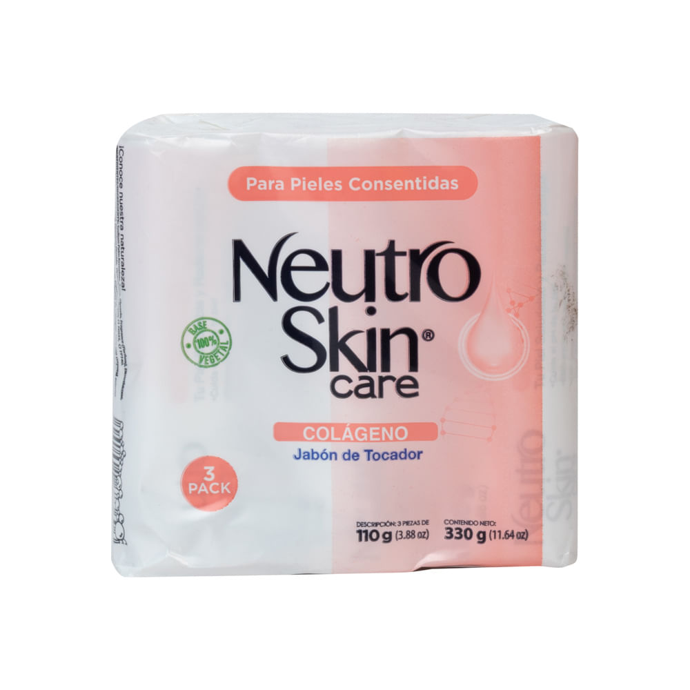 Jabón Pastilla Colágeno Neutroskin 3 Pack