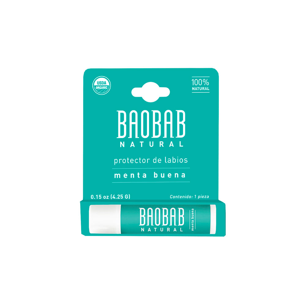 Protector Labial Menta Baobab