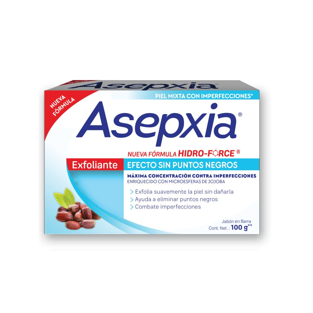 Jabón Exfoliante Asepxia