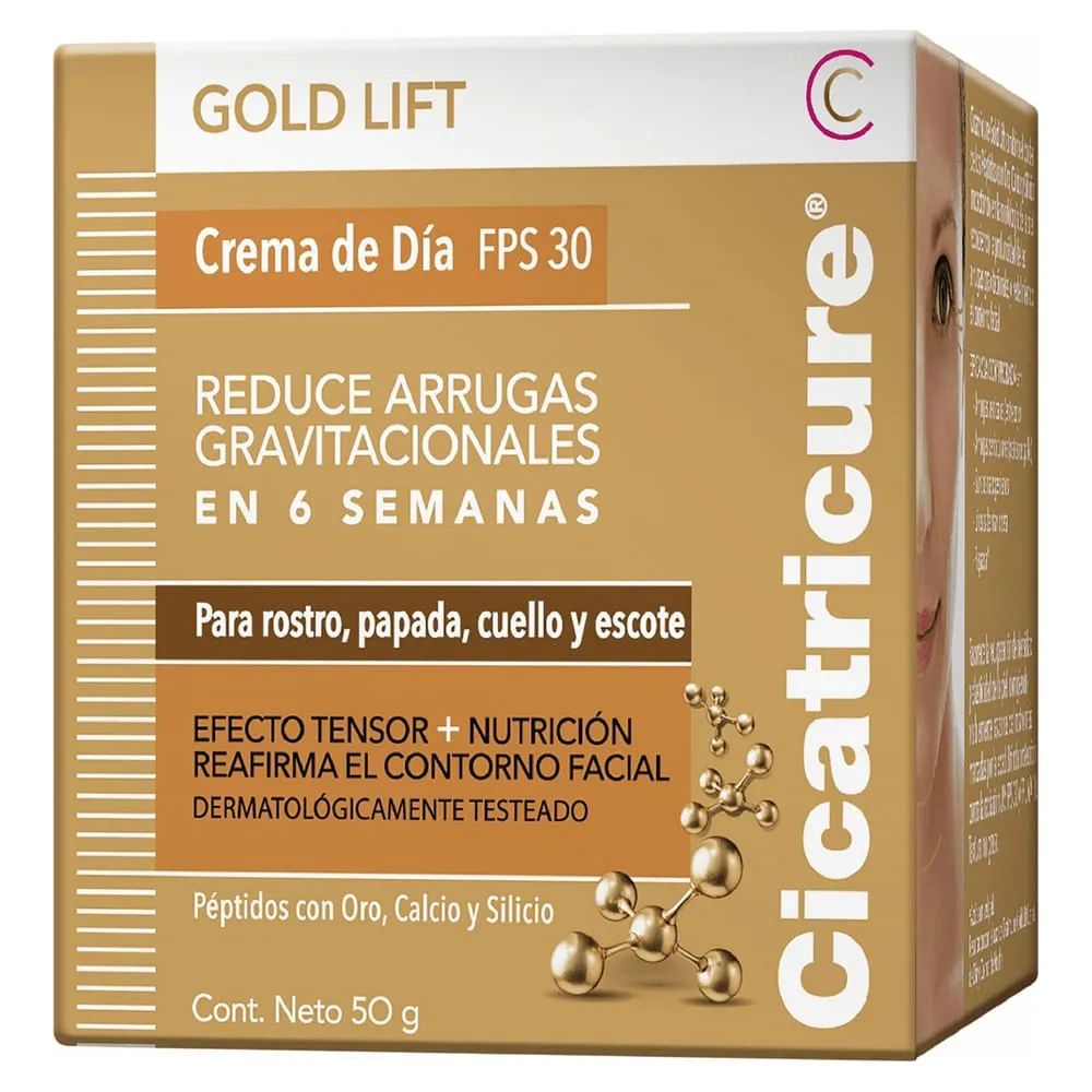 Crema Facial Día Gold Lift FPS 30 Cicatricure