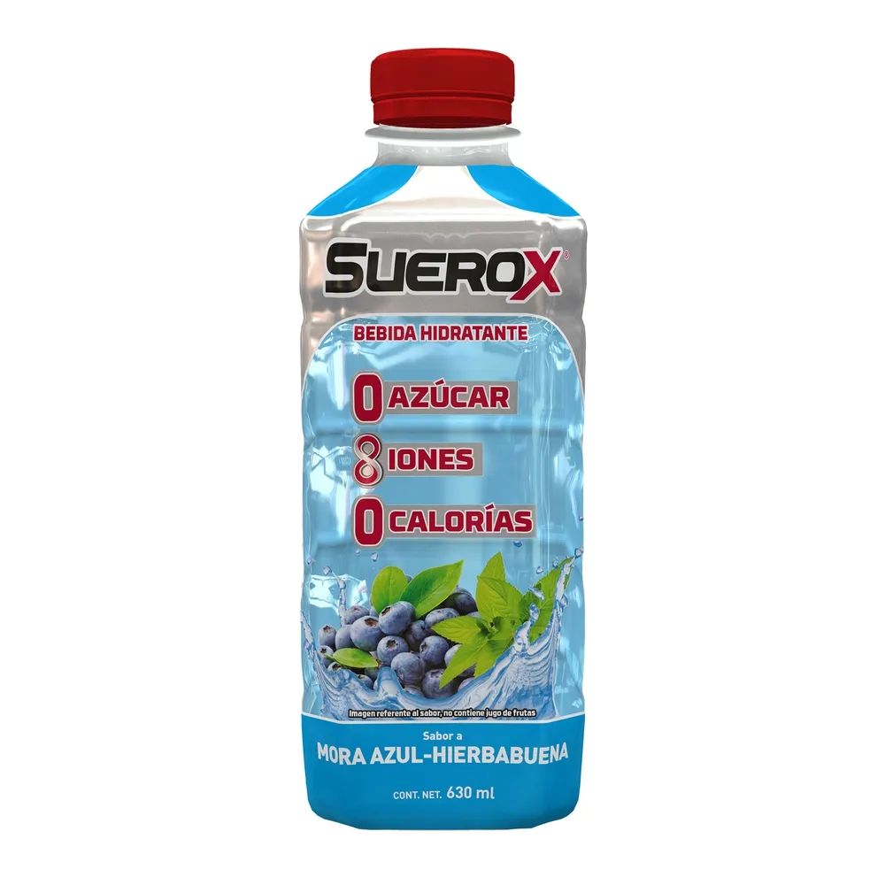 Suerox Hidratante Mora Azul Hierbabuena