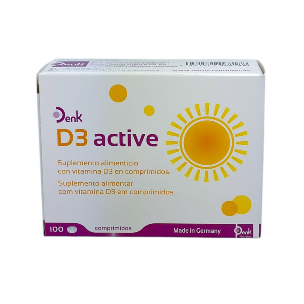 Suplemento Alimenticio D3 Active Denk