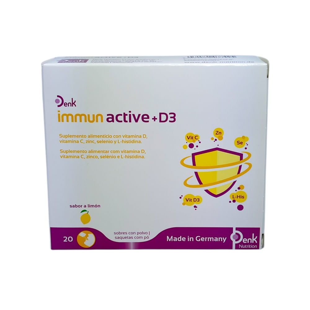 Suplemento Alimenticio Immun Active +D3 Denk