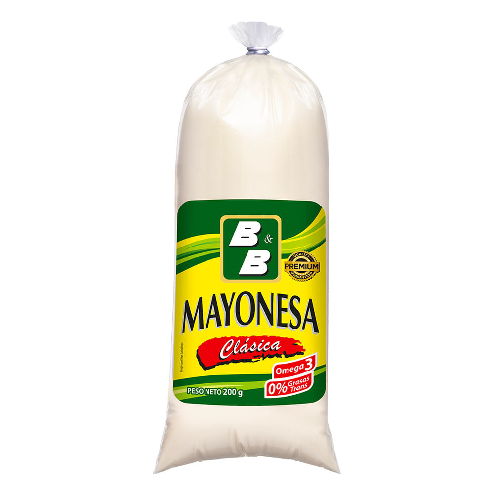 Mayonesa Clásica B&B Bolsa