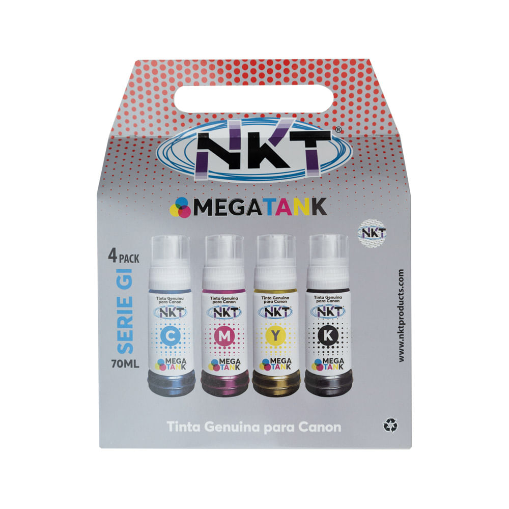 Tinta Para Impresora Canon Mega Tank Nkt