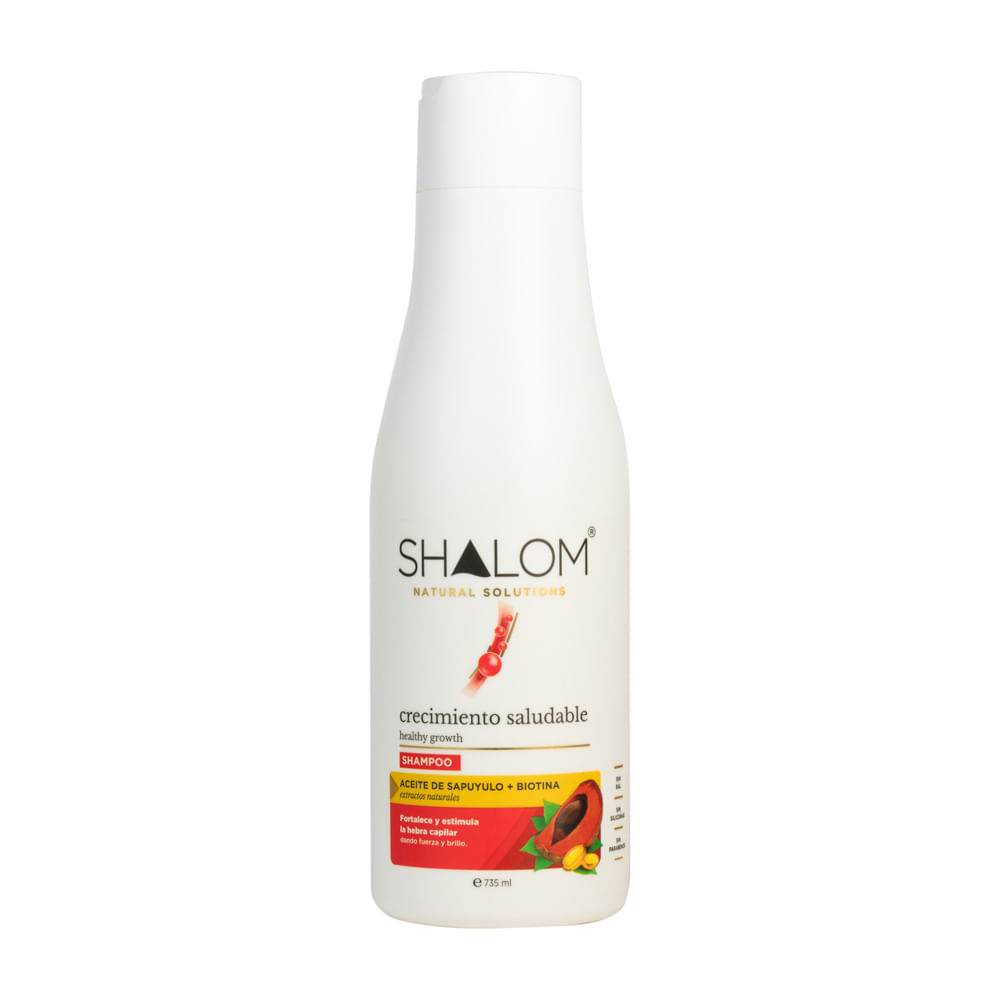 Shampoo Crecimiento Sapuyulo Y Biotina Shalom