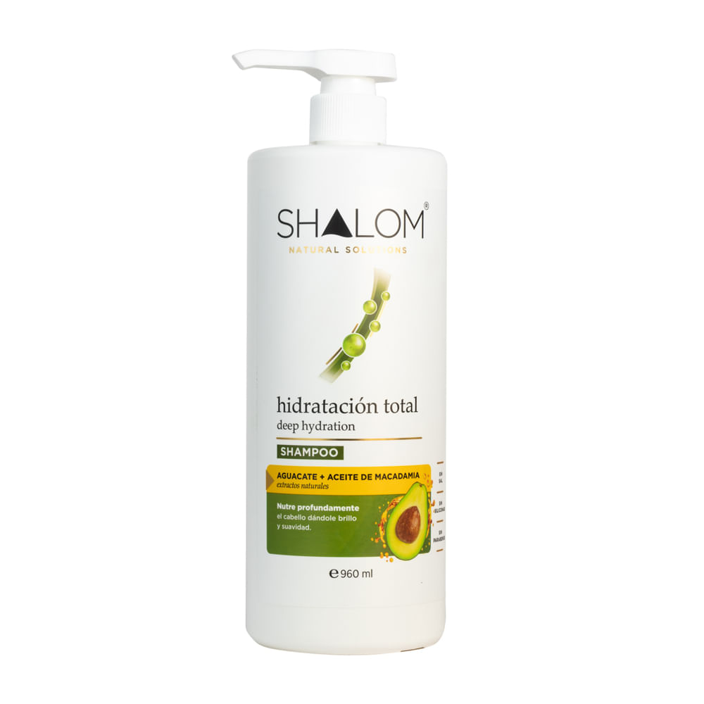 Shampoo Aguacate Y Macadamia Shalom