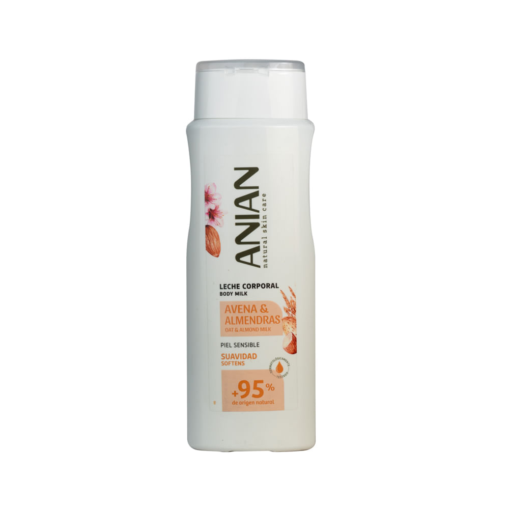 Leche Corporal Avena Y Almendra Anian