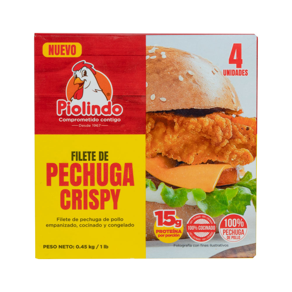 Filete De Pechuga Crispy Piolindo
