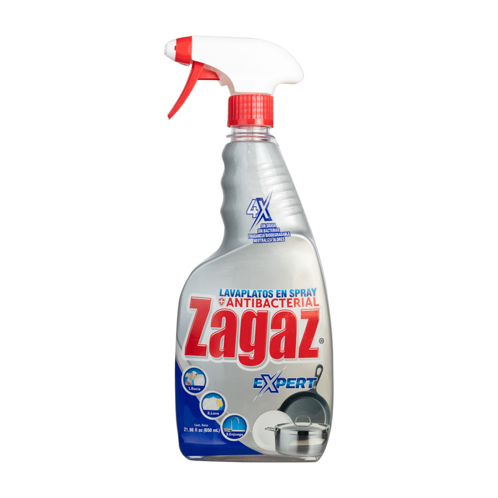 Lavaplatos Líquido Spray Expert Zagaz